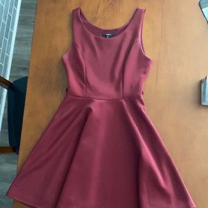 Maroon dress